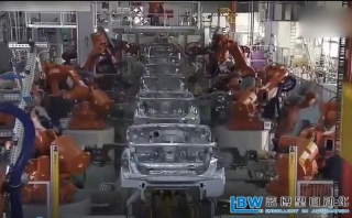實拍德國寶馬工廠3系轎車生產制造全過程！
